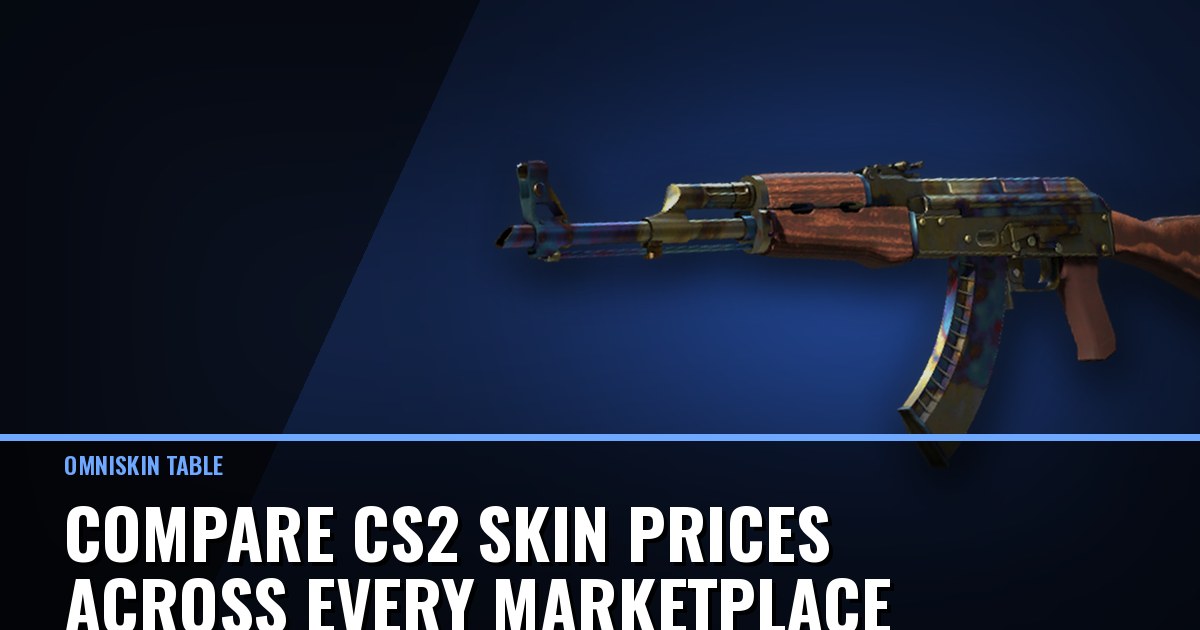 Compare CS2 Skin Prices Across Every Marketplace