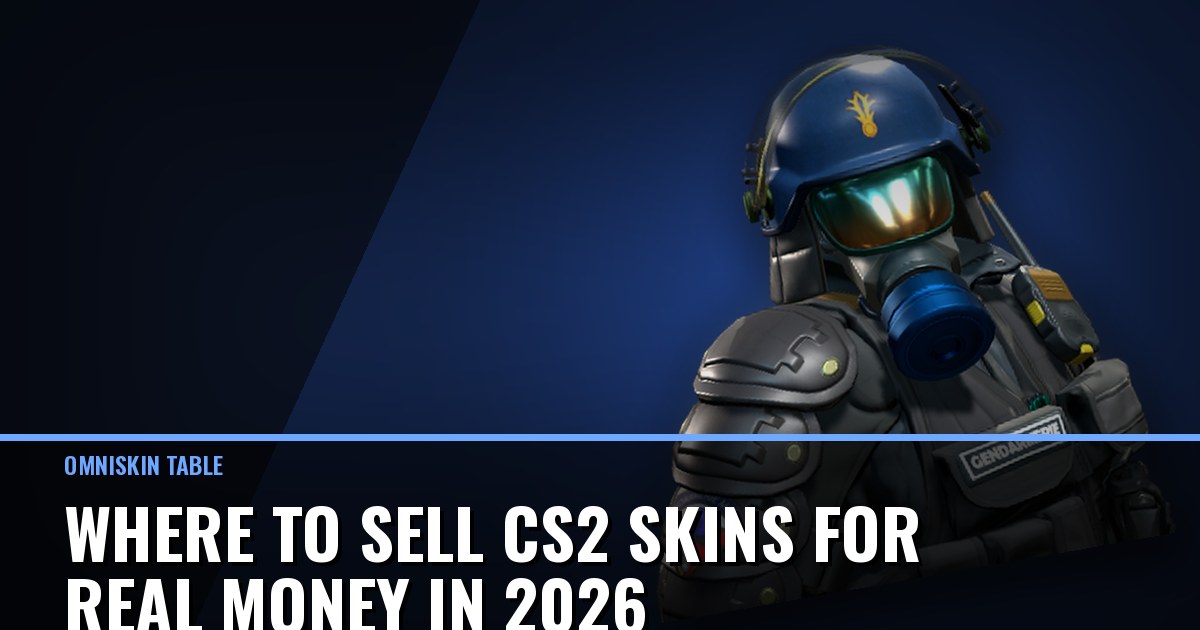 Where to Sell CS2 Skins for Real Money in 2026