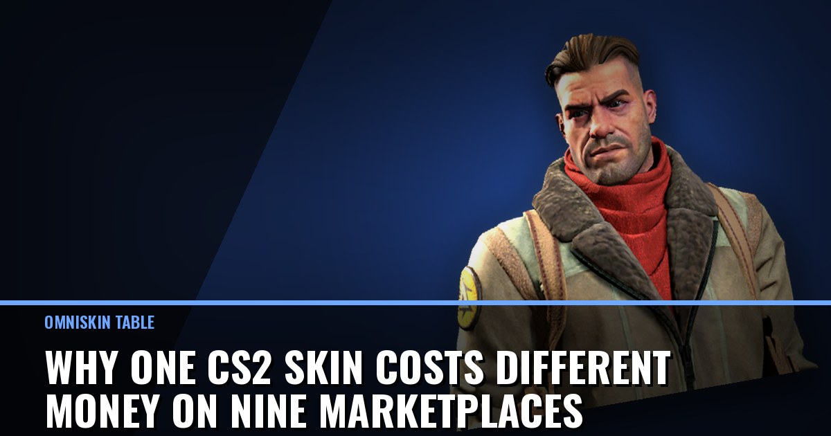 Why One CS2 Skin Costs Different Money on Nine Marketplaces