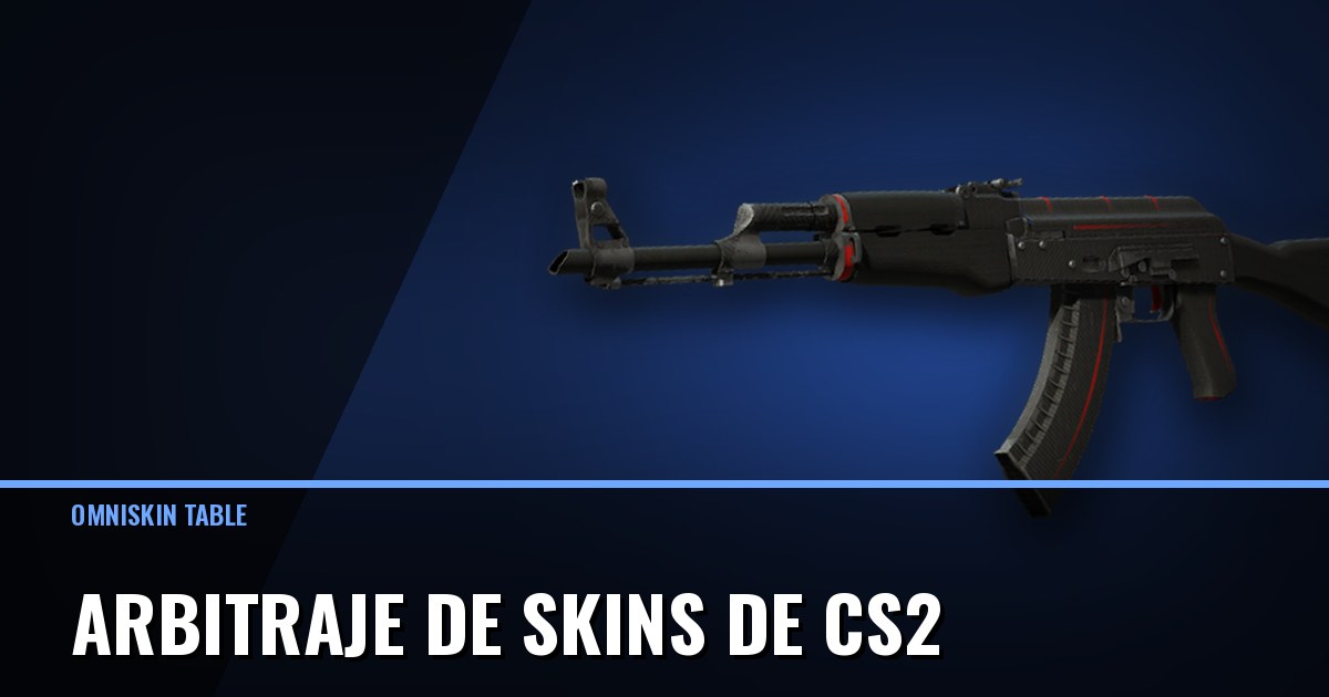 Arbitraje de skins de CS2: beneficio real, no diferencias de precio