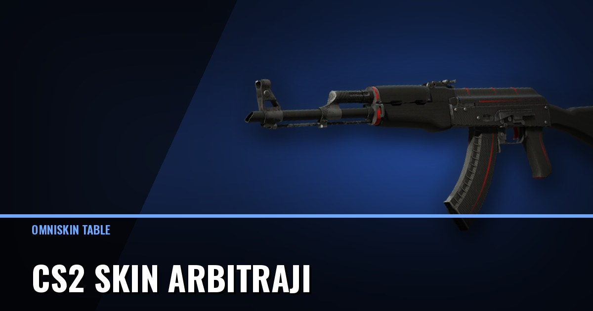 CS2 skin arbitrajı: fiyat farkı değil, gerçek kâr