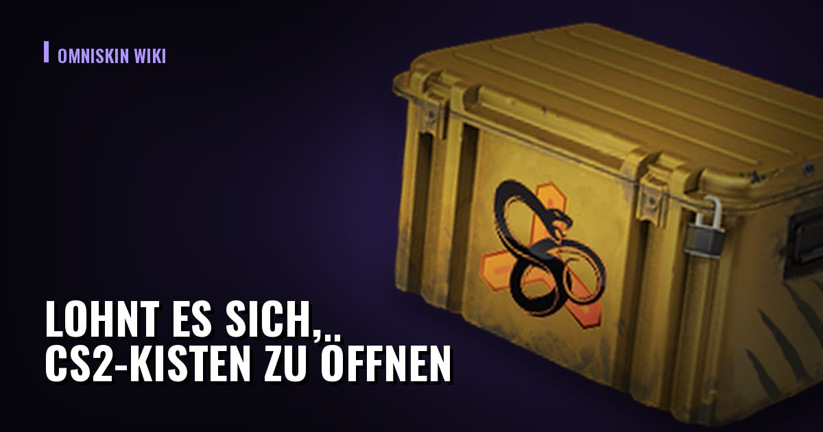 Lohnt es sich, CS2-Kisten zu öffnen? Die Mathematik statt der Hoffnung