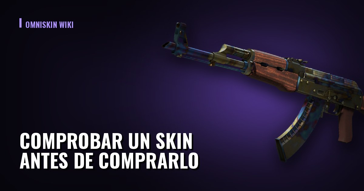 Comprobar un skin antes de comprarlo: 7 pasos que llevan tres minutos