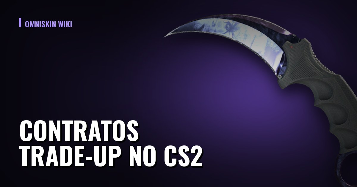 Contratos trade-up no CS2: a matemática por trás