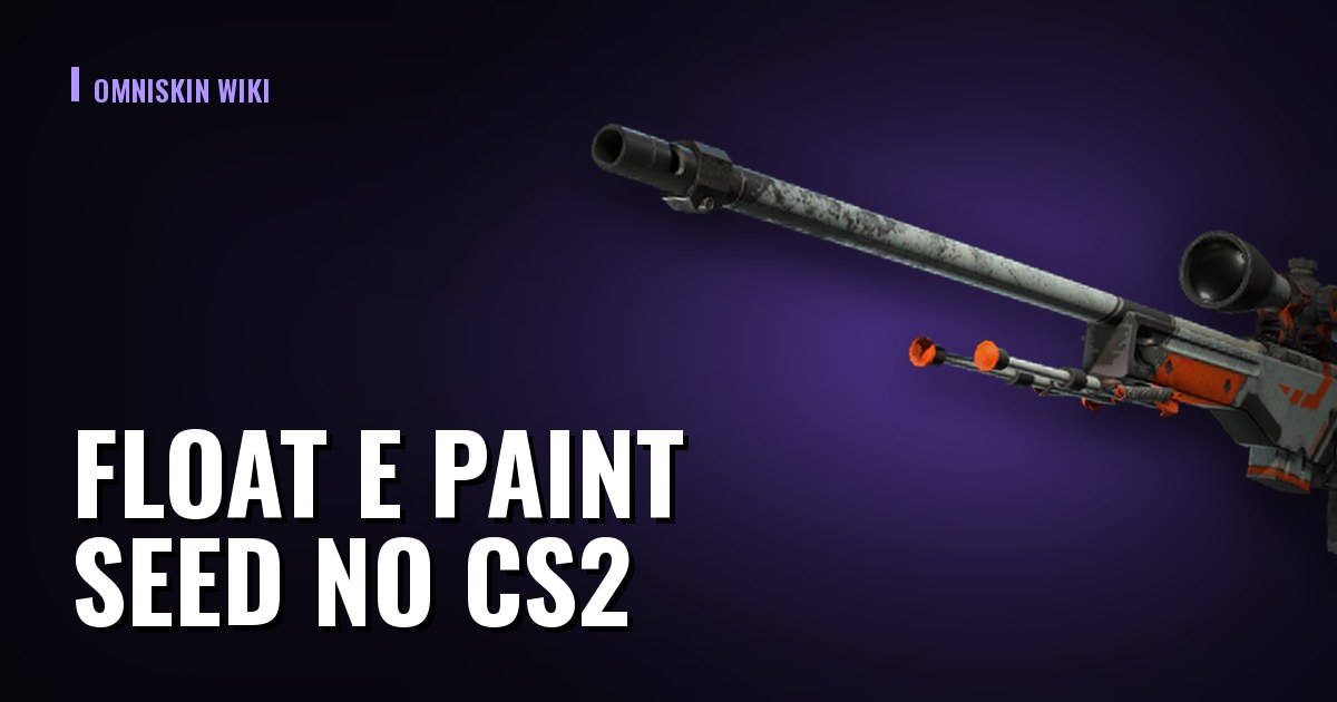 Float e paint seed no CS2: como mudam o preço